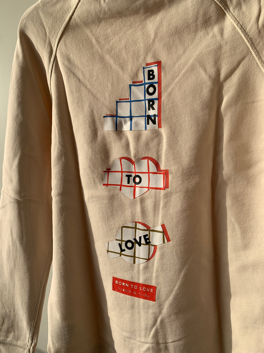 Scotch and soda on sale born to love hoodie